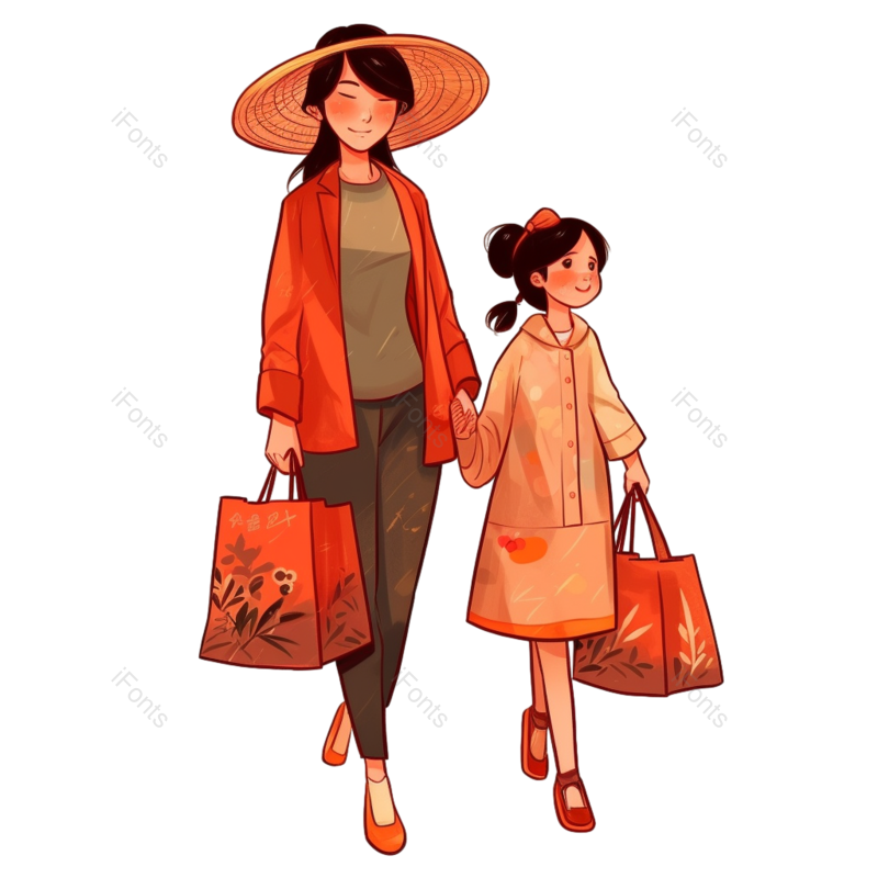 节日图片,母亲节元素,妈妈PNG,感恩免抠素材